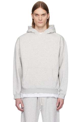 Gray Fleece Lounge Classic Hoodie