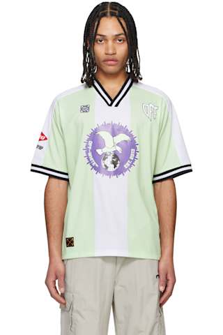 Black Mesh Football Jersey