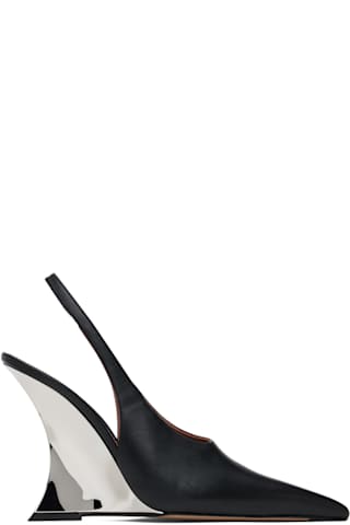 Red Vidya Wedge Heels