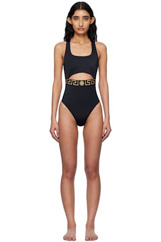 Yellow Greca Swimsuit