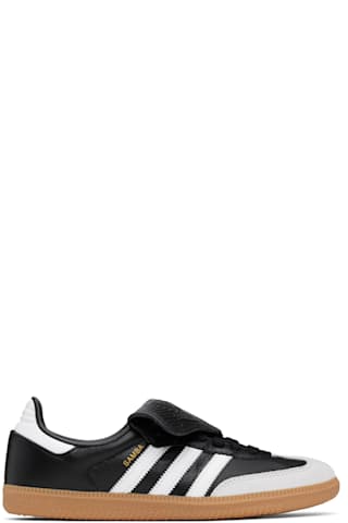 Black Samba Long Tongue Sneakers