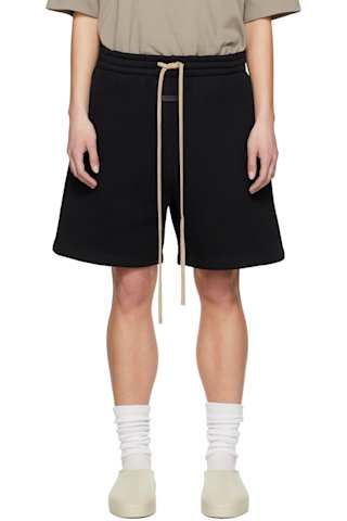 Brown Drawstring Shorts