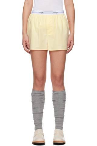 Blue Boxer Miniskirt