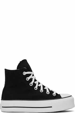Black All Star Lift Sneakers