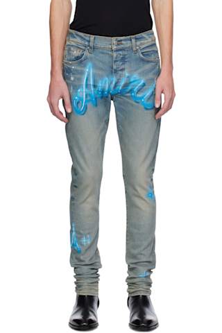 Blue Red Poison Archival Jeans