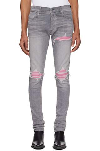 Blue MA Quad Cut Out MX1 Jeans