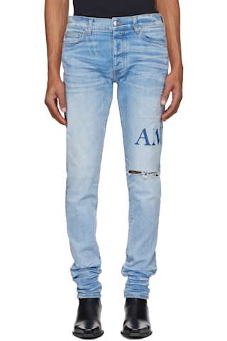 Blue Red Poison Archival Jeans