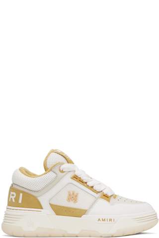 White & Blue MA-1 Sneakers