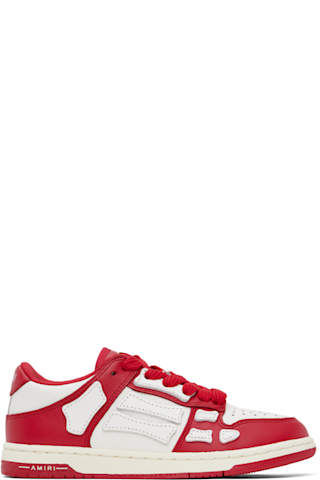 Kids Black & White Skel Top Low Sneakers