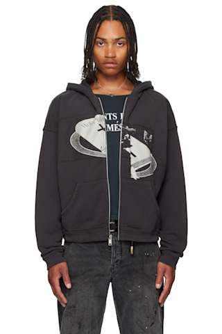 Navy Classic Logo Hoodie
