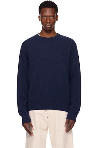 Tan Simple Crew Sweater