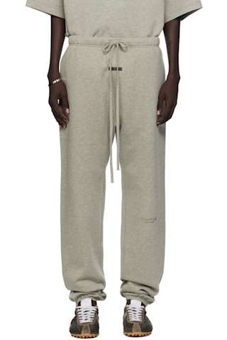 Gray Relaxed Fleece Sweatpants