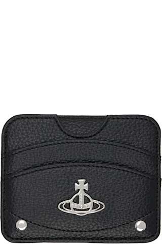 Black Flat Card Holder