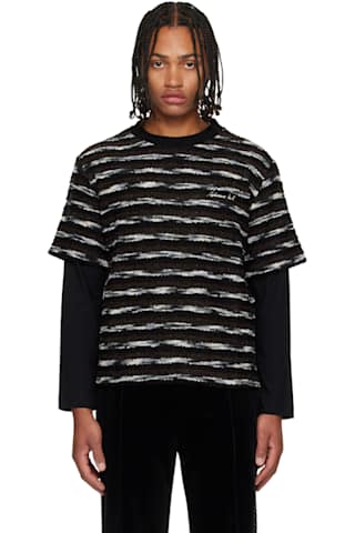 Multicolor Stripe LS T-shirt