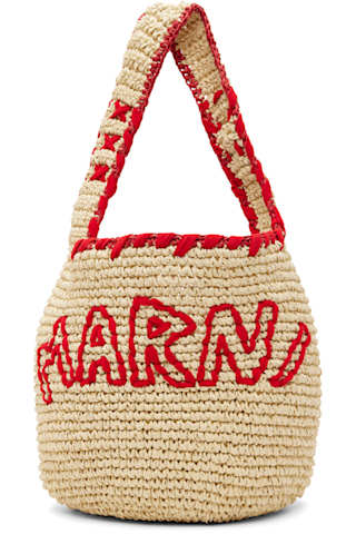 Blue & White Long Hair Calfskin Fussbett Sabot Loafers