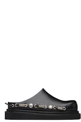 SSENSE Exclusive Black Embellished Loafers