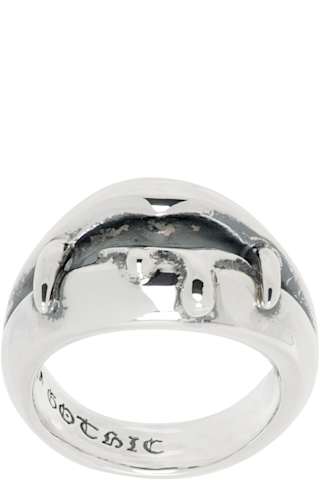 Vampire Fang Pinkie Ring