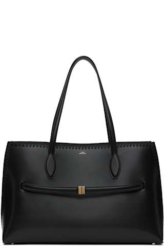 Black Suede Lounge Tote