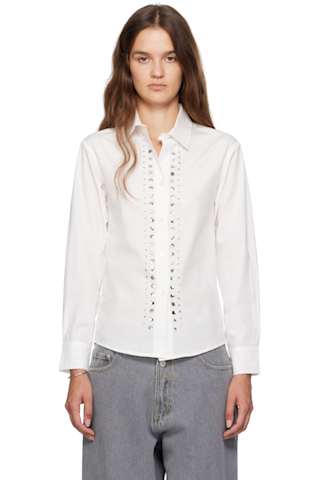 SSENSE Exclusive White Gisele T-shirt