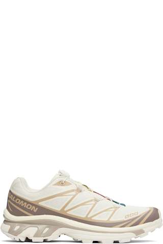 White & Gray XT-6 Sneakers