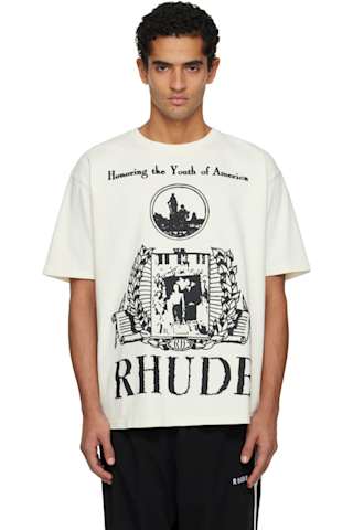 Black 'Live Rhudes' T-shirt