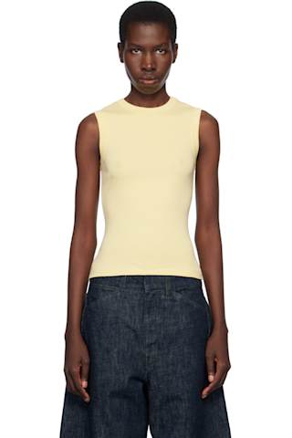 White Esmé Tank Top