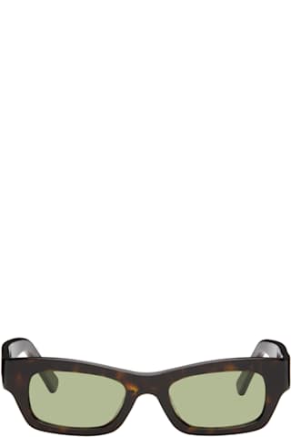 Brown RETROSUPERFUTURE Edition Yozamei Sunglasses