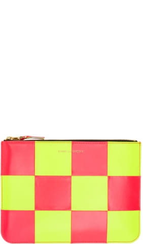 Black Huge Logo Large Pouch