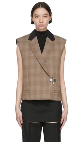 Black Jacquard Miniskirt