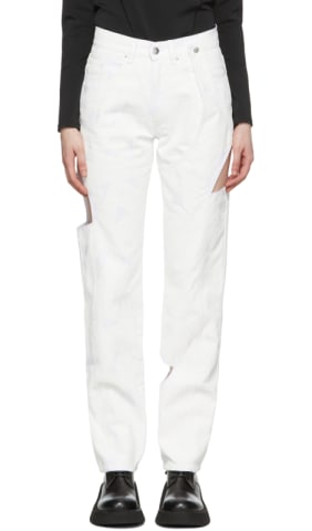 Black Mycelium Jeans