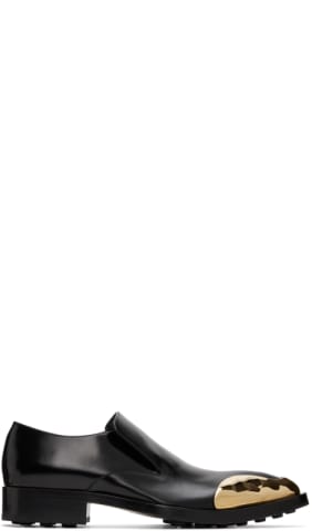 Black Woven Oxfords