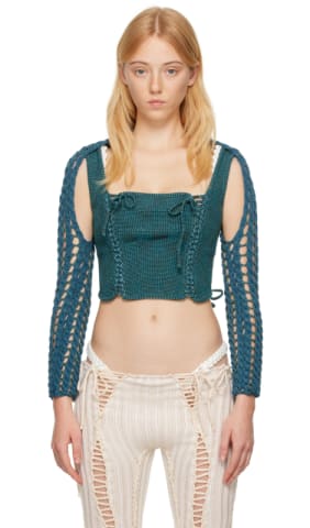 Beige Cutout Arm Warmers