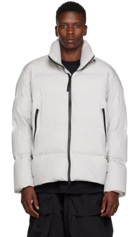 Gray Hooded Jacket