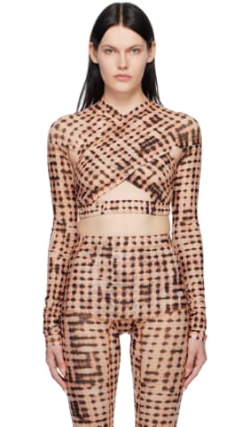 SSENSE Exclusive Yellow Anti-Cross Blouse