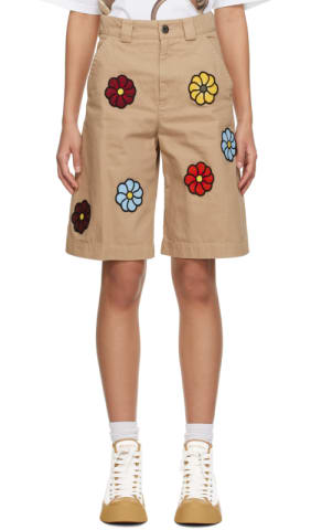Off-White Drawstring Shorts