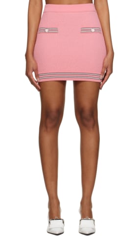 Black Patch Pocket Miniskirt