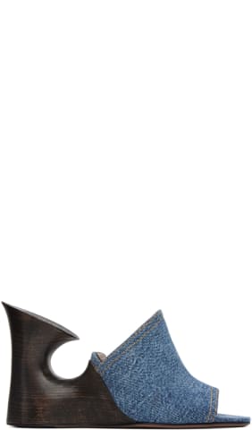 Black Sculpture Mules