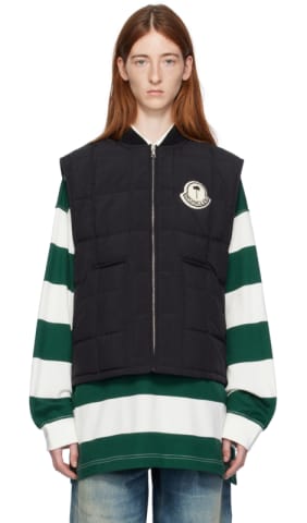 Moncler x Alicia Keys White & Black Flushing Jacket