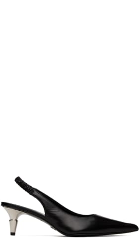 Black Ashley Embellished 65 Mules