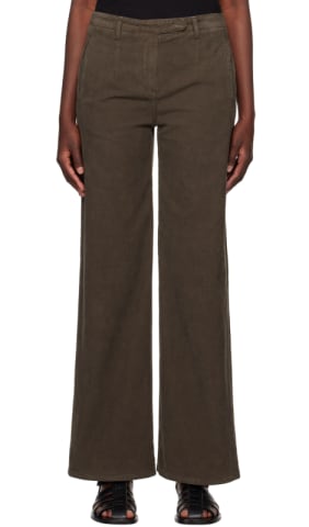 Black Albereta Trousers