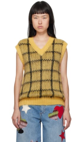 Pink Checked Sweater