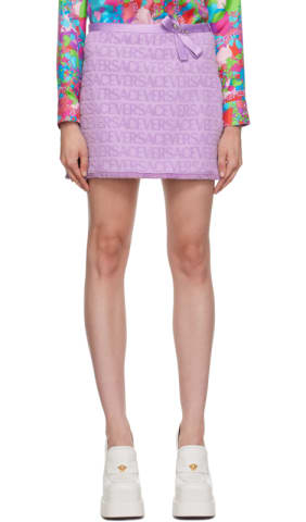 Pink Medusa Miniskirt