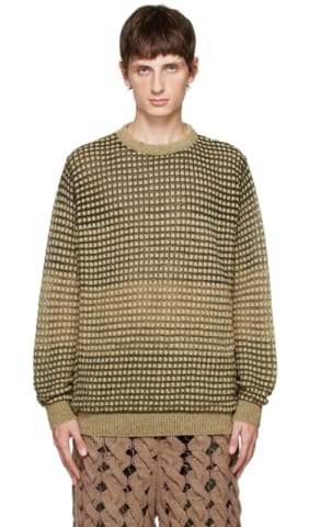 Brown & Gray Cactus Sweater