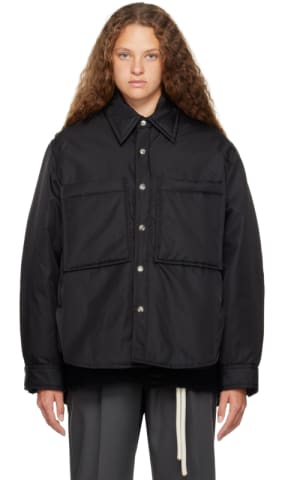 Navy Hooded Jacket