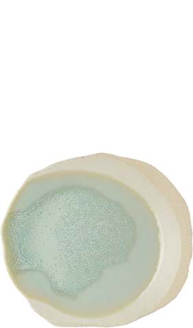 Blue & Black L Wabi Plate