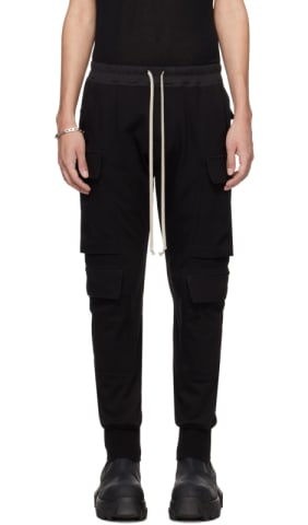 Black Hollywood Mastadon Cargo Pants