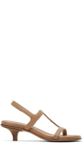Black Sottiletta Heeled Sandals