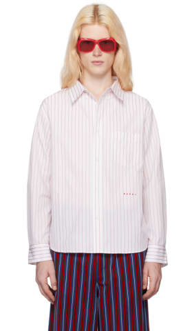 Blue Seersucker Executive Shirt