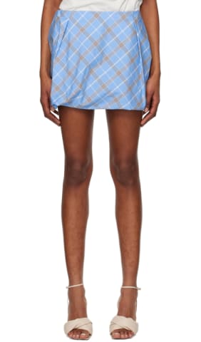 Beige Qajar-J Miniskirt