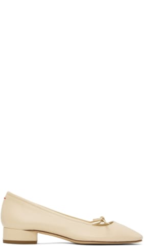Black Darya Ballerina Flats